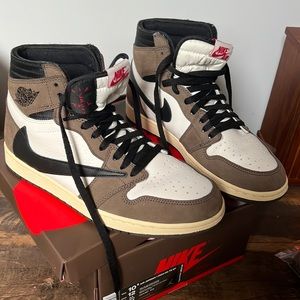 Fake Nike Air Jordan 1 High OG TS SP 10.5  COPY